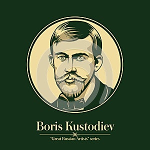 Great Russian artist. Boris Kustodiev was a Russian and Soviet painter and stage designer