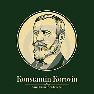 Great Russian artist. Konstantin Korovin was a leading Russian Impressionist painter