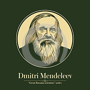 The Great Russian Scientists Series. Dmitri Mendeleev was a Russian chemist and inventor.