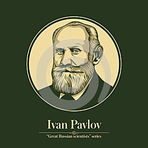 The Great Russian Scientists Series. Ivan Pavlov was a Russian Soviet experimental neurologist, psychologist and physiologist know photo