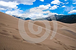 Great Sand Dune National Park Colorado Natural Wonder Sun Beams