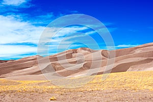 Great Sand Dunes, Colorado, Western Desert Landscape