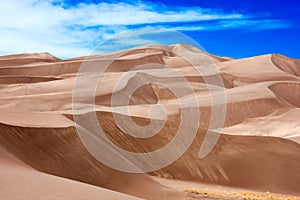 Great Sand Dunes, Colorado, Western Desert Landscape