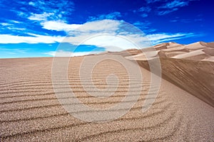 Great Sand Dunes, Colorado, Western Desert Landscape