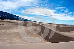 Great Sand Dunes, Colorado, Western Desert Landscape