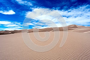 Great Sand Dunes, Colorado, Western Desert Landscape