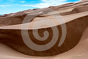 Great Sand Dunes, Colorado, Western Desert Landscape