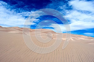 Great Sand Dunes, Colorado, Western Desert Landscape