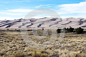 Great Sand Dunes, Colorado, Western Desert Landscape