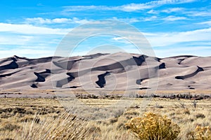 Great Sand Dunes, Colorado, Western Desert Landscape