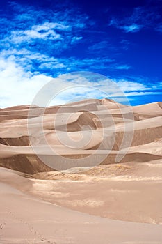 Great Sand Dunes, Colorado, Western Desert Landscape