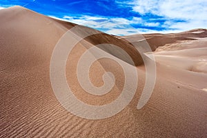 Great Sand Dunes, Colorado, Western Desert Landscape