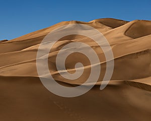 Great sand dunes park in southern colorado