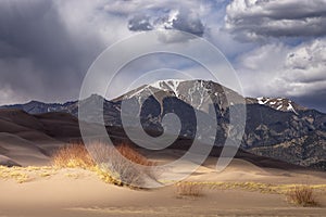 Great Sand Dunes Tourist Spot in Colorado