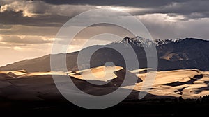 Great Sand Dunes Tourist Spot in Colorado