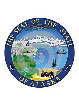 Great Seal of Alaska The Last Frontier