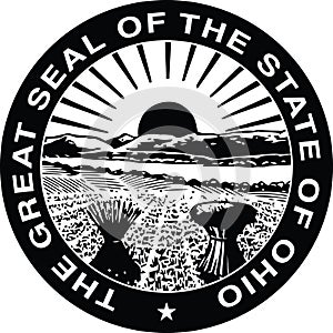 Great seal of the state of Ohio, USA