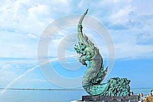 The Great Serpent Nag, Songkhla , Thailand photo