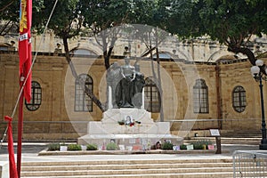 The Great Siege Monument, Monument to the Fallen of the Great Siege,is a monument commemorating the Great Siege of Malta. photo