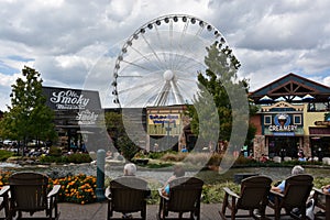 Great Smoky Mountain Wheel at The Island in Pigeon Forge, Tennessee