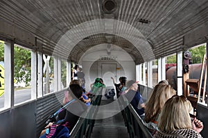 Great Smoky Mountains Railroad in Bryson City, North Carolina