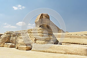 The Great Sphinx of Giza, Cairo, Egypt.