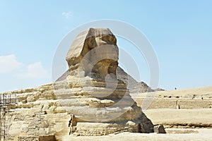 The Great Sphinx of Giza, Cairo, Egypt.