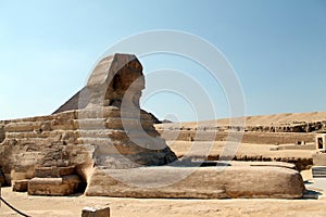 The Great Sphinx of Giza, Egypt.