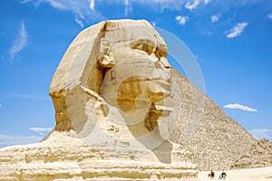 The Great Sphinx of Giza. Egypt