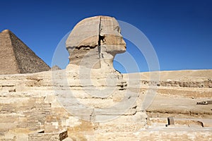 The Great Sphinx of Giza near Cairo, Egypt. Part 2