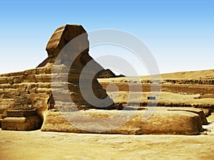 Great Sphinx in the Giza Plateau