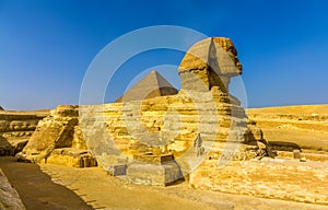 The Great Sphinx and the Great Pyramid of Giza