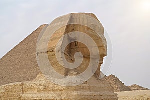 Great Sphinx and Great Pyramid of Giza, Egypt