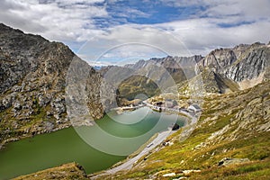 Great St. Bernard Pass in Switzerland