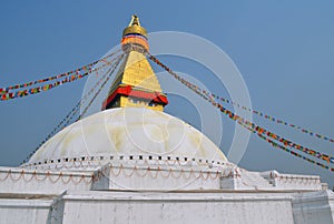 The Great stupa Bodnath in Kathmandu