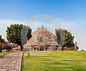 Great Stupa. Sanchi, Madhya Pradesh, India