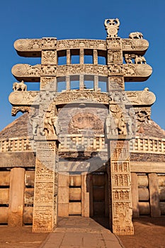 Great Stupa. Sanchi, Madhya Pradesh, India