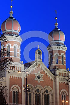 Great synagogue in Pilsen photo