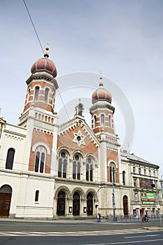 Great Synagogue in Pilsen, Czech republic - the second largest in Europe