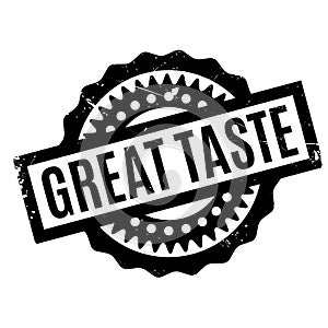 Great Taste rubber stamp