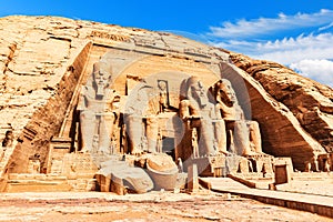 The Great Temple of Ramesses II, Abu Simbel, Aswan, Egypt