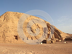 The Great Temple of Ramesses II. Abu Simbel, Egypt.