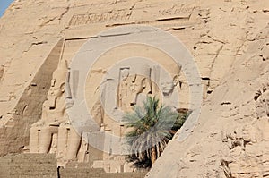 The Great Temple of Ramesses II. Abu Simbel, Egypt.