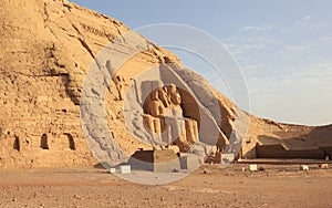 The Great Temple of Ramesses II. Abu Simbel, Egypt