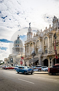 Great Theater Gran Teatro and Capitolio - Havana, Cuba