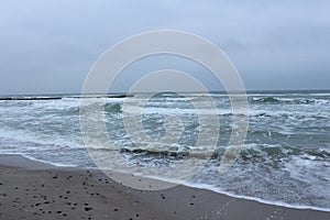 Great time to walk and to the sea in any weather.