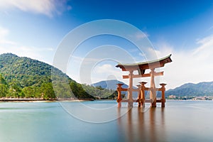 The great torii, Miyajima Isle photo