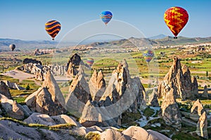 The great tourist attraction of Cappadocia - balloon flight. Cappadocia is known around the world as one of the best places to fly