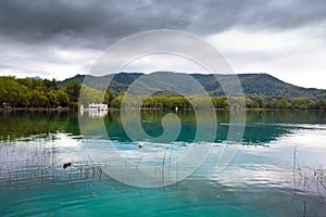 Great view of Banyoles Lake, Girona