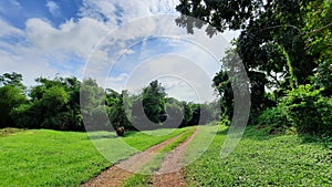 Great view road trip with clear sky